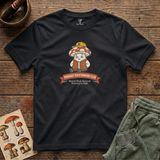Midnight Overthinking Club tee in Black