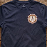 Default Mode Network Reconfigured tee in Navy (card crop)