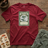 Fungi of the Mind tee in Cardinal Red