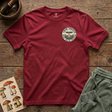 Grow Through What You Go Through tee in Cardinal Red
