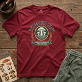 Mycelium Club tee in Cardinal Red
