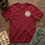 Default Mode Network Reconfigured tee in Cardinal Red