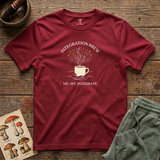 Integration Brew tee in Cardinal Red