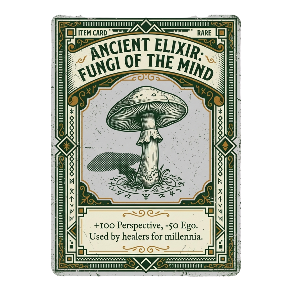 Fungi of the Mind T-Shirt artwork