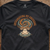 Integrating My Universe tee in Black (card crop)