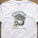 Memento Vivere tee in White (card crop)