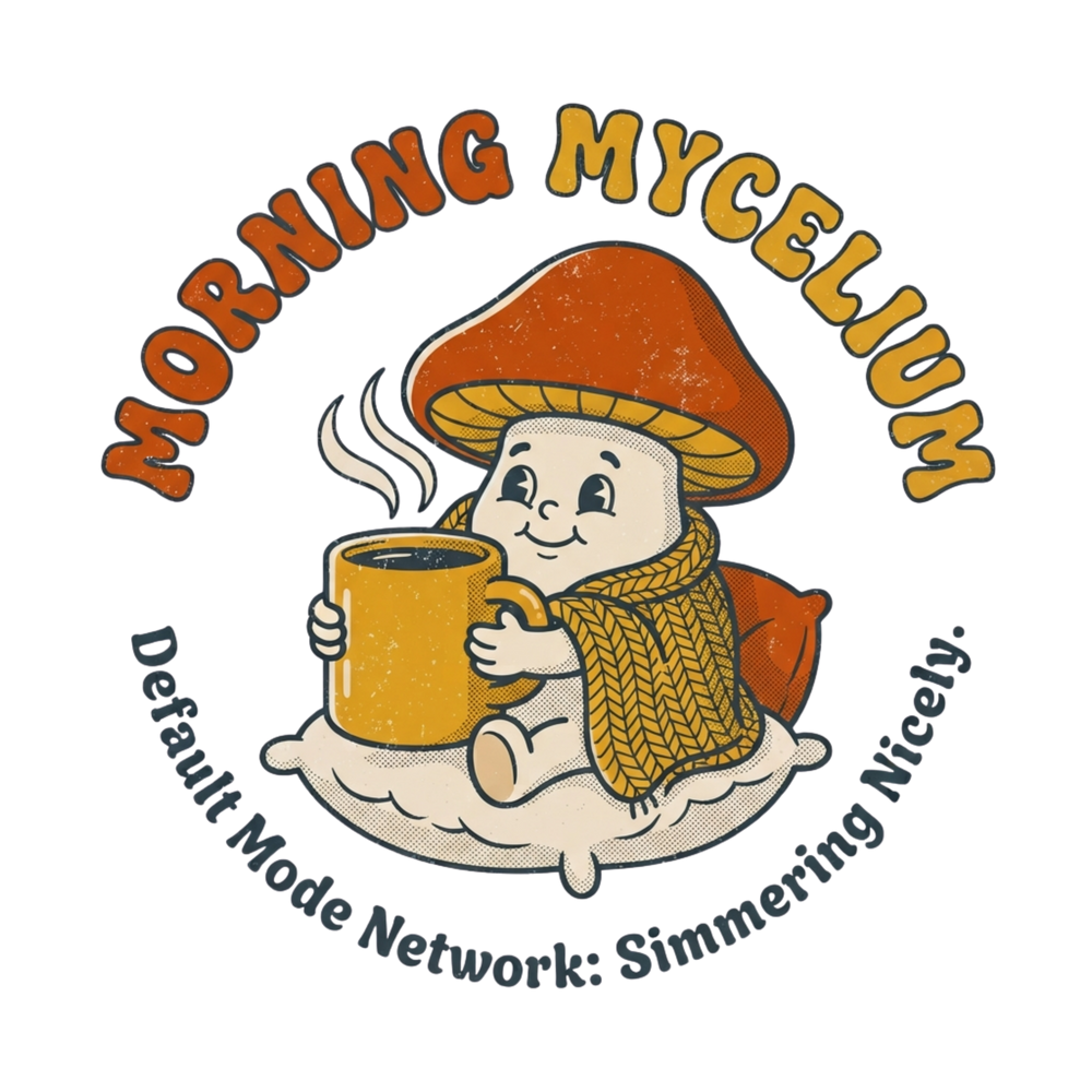 Morning Mycelium T-Shirt artwork