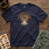 Integrating My Universe tee in Navy