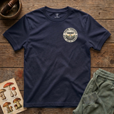 Grow Through What You Go Through tee in Navy
