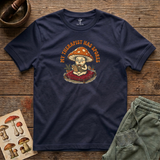 My Therapist Has Spores tee in Navy