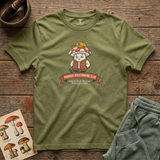 Midnight Overthinking Club tee in Olive