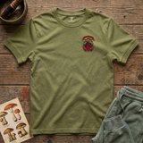 Mend the Mind tee in Olive