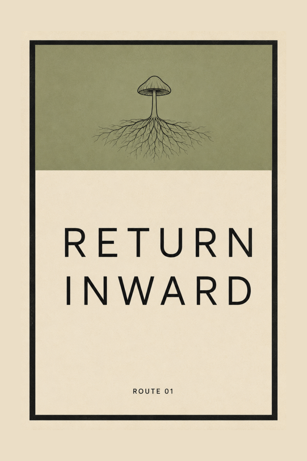 Return Inward Print artwork