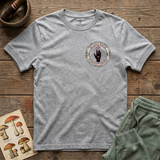 The Sacred Medicine tee in Sports Grey