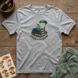 Studying My Own Shadows tee in Sports Grey