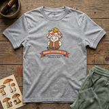 Midnight Overthinking Club tee in Sports Grey