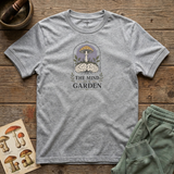 The Mind Is a Garden tee in Sports Grey