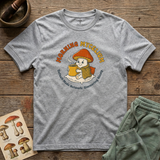 Morning Mycelium tee in Sports Grey