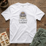 The Mind Is a Garden tee in White