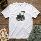 Studying My Own Shadows tee in White