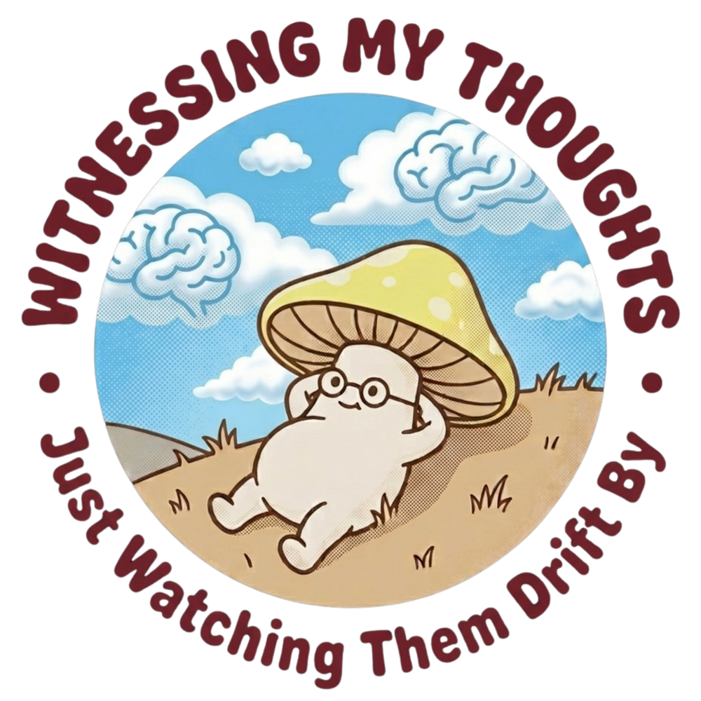 Witnessing My Thoughts T-Shirt artwork